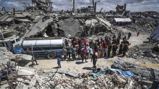 Las autoridades de Gaza alertan de que más del 25% de las muestras de agua de la Franja "están contaminadas" / EP Las autoridades de Gaza alertan de que más del 25% de las muestras de agua de la Franja "están contaminadas"