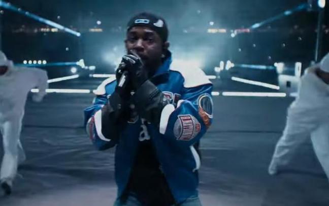 El rapero Kendrick Lamar.