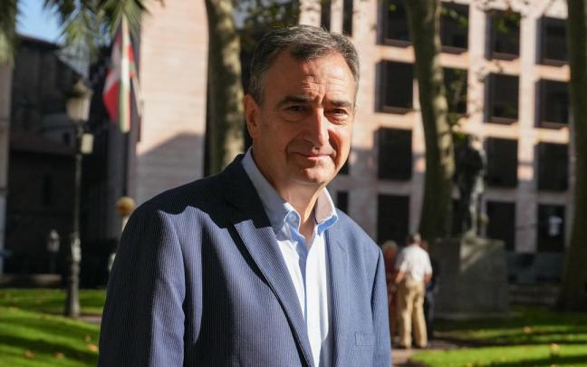 El presidente del EBB, Aitor Esteban.