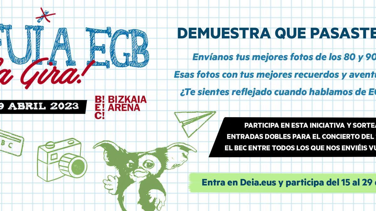 Cartel 'Yo fui a EGB'