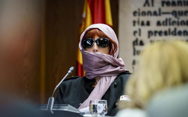 La mujer de Koldo García Patricia Úriz Iriarte comparece ante la Comisión de Investigación sobre el ‘caso Koldo’, en el Senado / EP La mujer de Koldo García Patricia Úriz Iriarte comparece ante la Comisión de Investigación sobre el ‘caso Koldo’, en el Senado