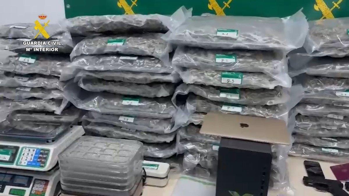 Detenidos tres miembros de una red internacional de tráfico de droga que operaban desde el poniente almeriense