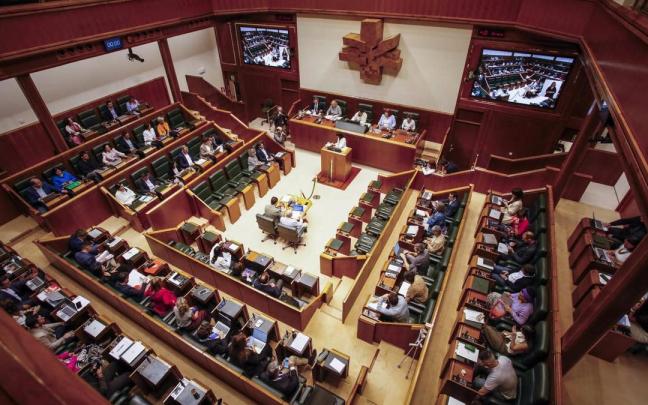 La Cámara ha celebrado este miércoles un debate monográfico sobre el enfoque de la política económica e industrial en el actual escenario económico / PARLAMENTO VASCO La Cámara ha celebrado este miércoles un debate monográfico sobre el enfoque de la política económica e industrial en el actual escenario económico
