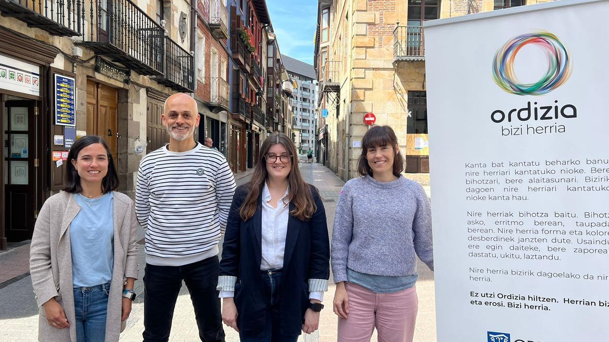 Presentación del proyecto en Ordizia