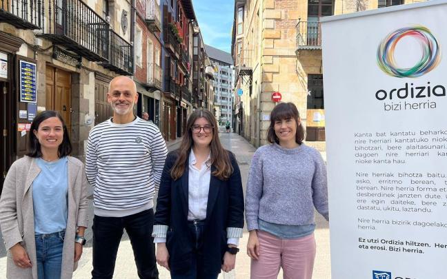 Presentación del proyecto en Ordizia