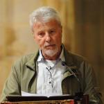 Joseba Imanol Ibarra, víctima de abusos sexuales, durante su intervención este pasado viernes en el acto oracional de Bilbao.