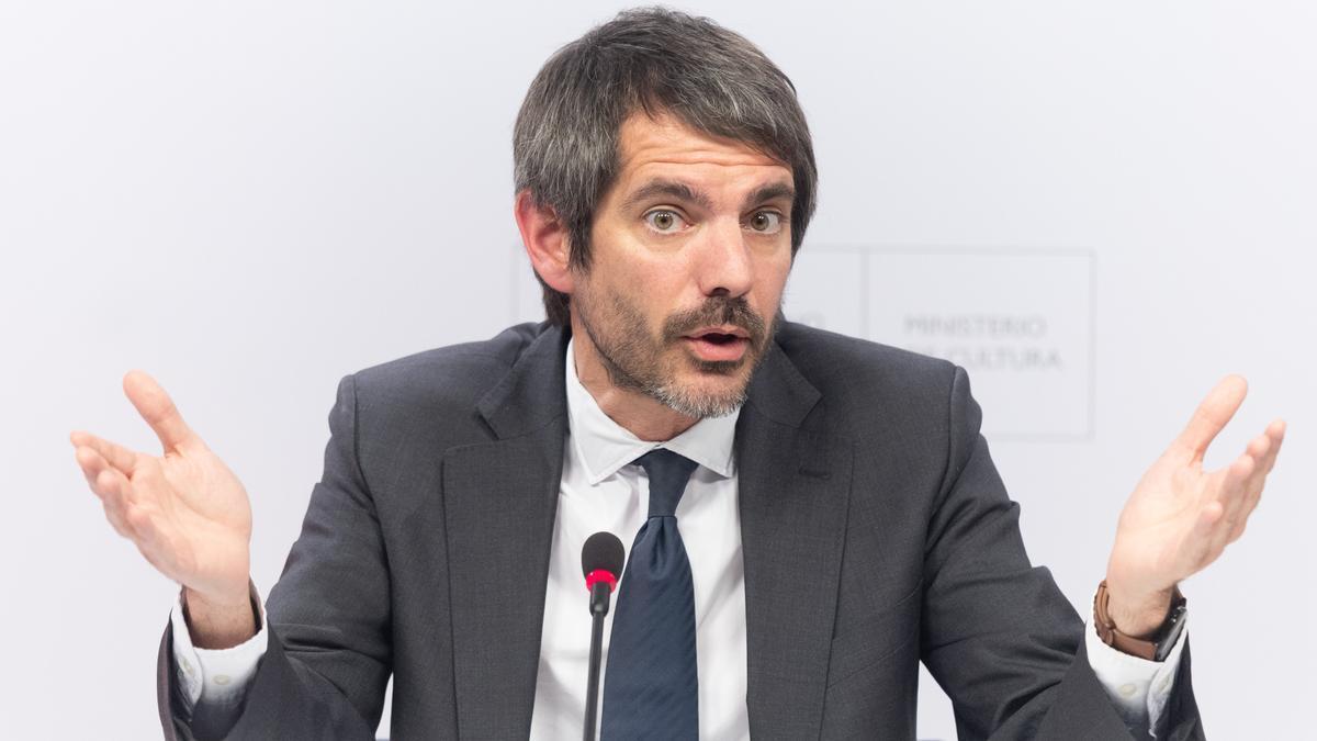 El ministro de Cultura, Ernest Urtasun.
