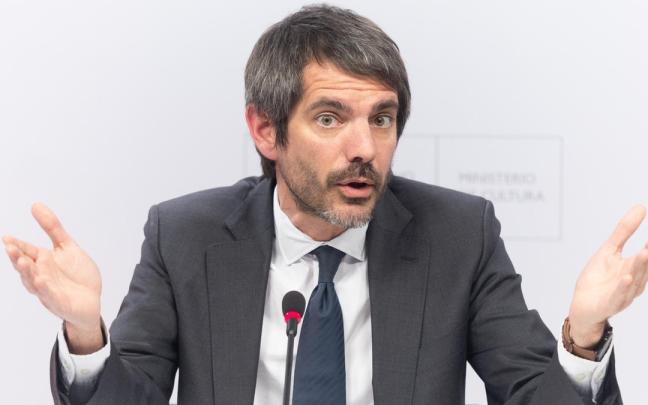 El ministro de Cultura, Ernest Urtasun.
