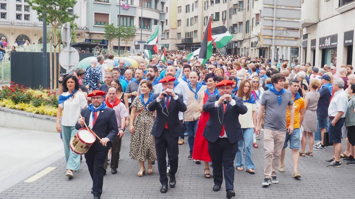 Los dulzaineros de Estella volverán a tener un destacado protagonismo en la agenda de los días centrales de las fiestas de San Juan con un multitudinario pasacalle.