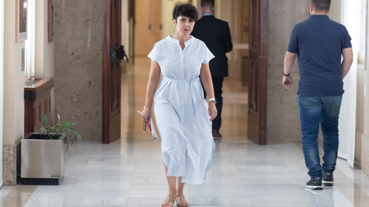 La portavoz del PNV en el Congreso, Maribel Vaquero.