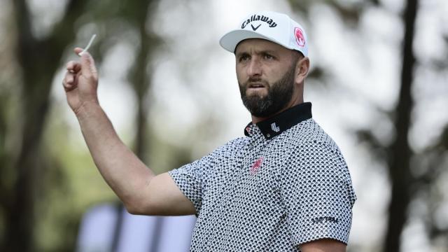 Rahm, durante la segunda ronda del LIV Golf Ciudad de México.