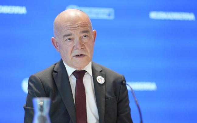 El consejero de Universidades, en una comparecencia anterior.