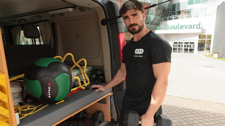 La Cápsula: el gimnasio de Gorka Caseras que sale a la calle.