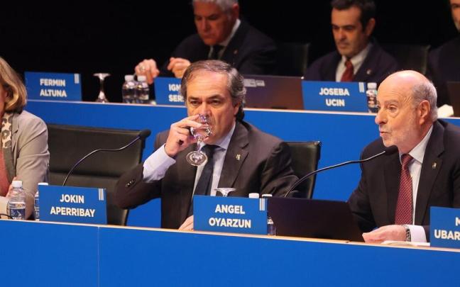 Junta de accionistas de la Real Sociedad. / IKER AZURMENDI