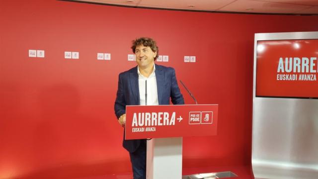 El secretario general del PSE-EE, Eneko Andueza.