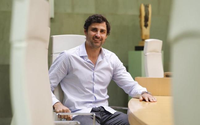 El portavoz del PP en Juntas de Gipuzkoa, Mikel Lezama