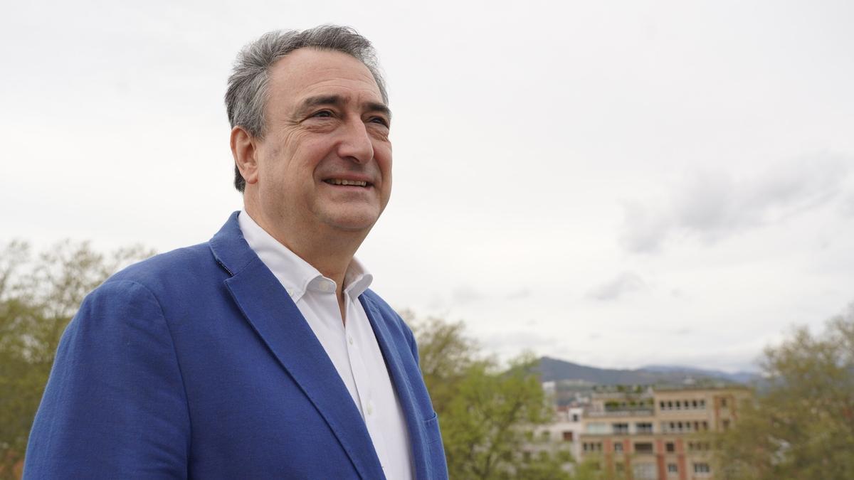 El presidente del EBB del PNV, Aitor Esteban