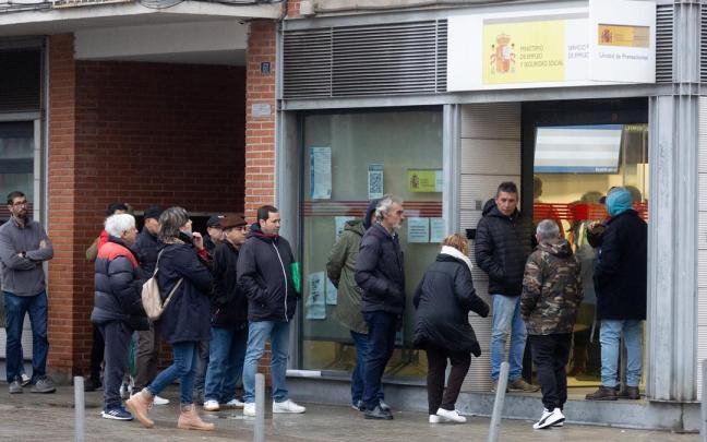 Imagen de archivo de una oficina del SEPE.