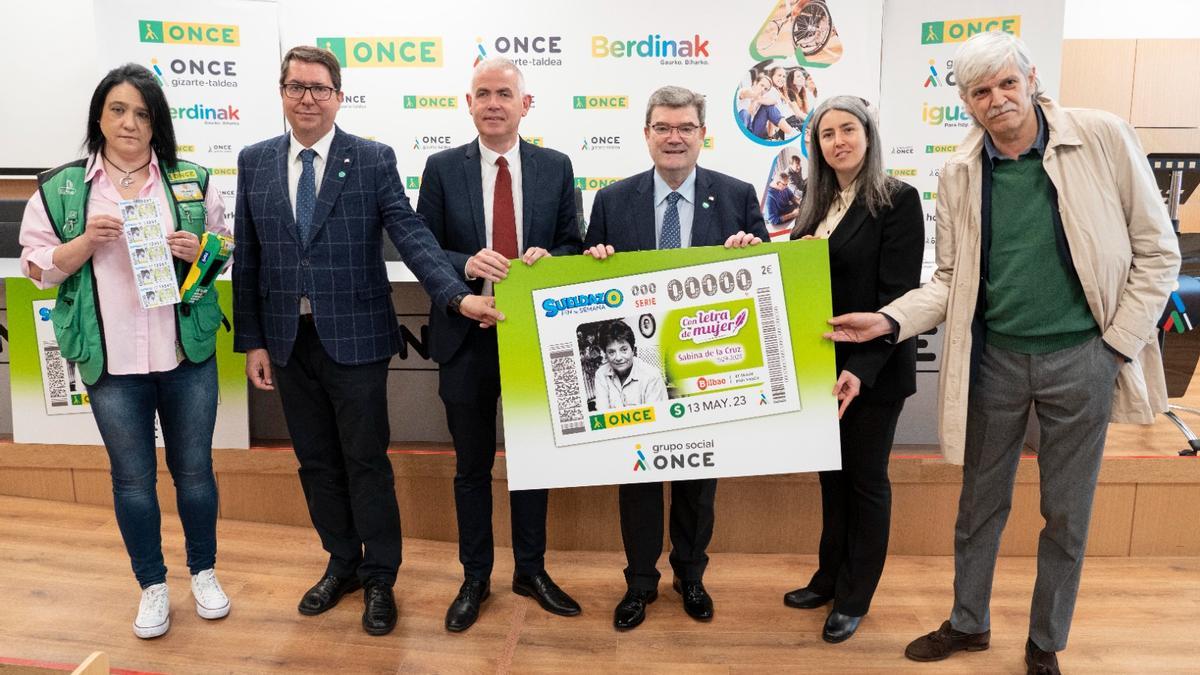 El cupón ha sido presentado este jueves en Bilbao