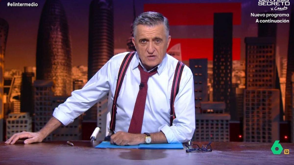 El Gran Wyoming carga contra Abascal en 'El Intermedio'