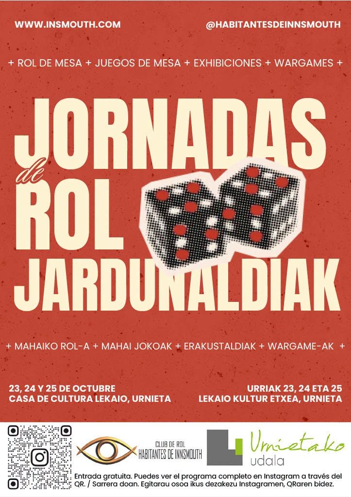 Cartel juegos de rol