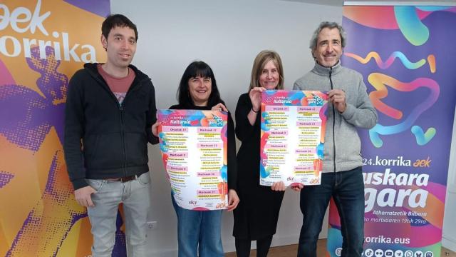 Galdakao también está inmerso en su Korrika Kulturala