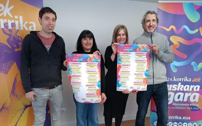 Galdakao también está inmerso en su Korrika Kulturala