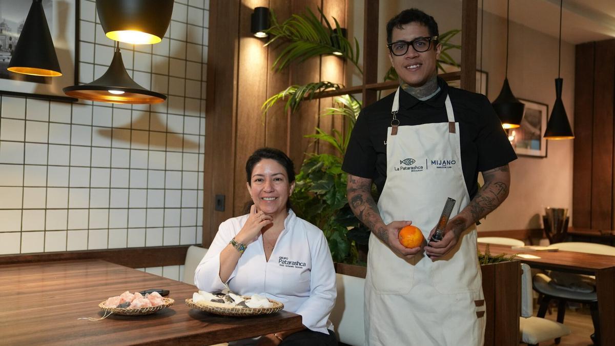 Cindy Reátegui compartió en Bilbao sus tesoros gastronómicos de la Amazonía.