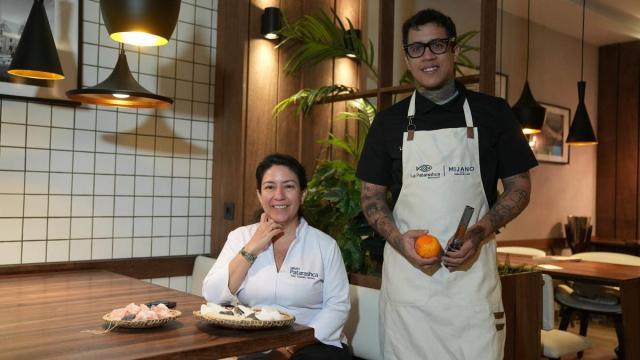 Cindy Reátegui compartió en Bilbao sus tesoros gastronómicos de la Amazonía.