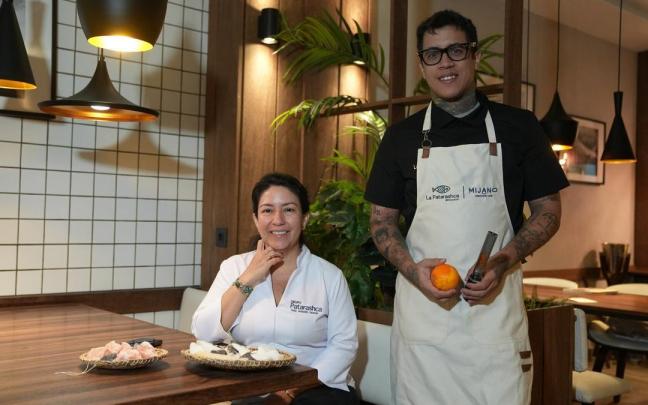 Cindy Reátegui compartió en Bilbao sus tesoros gastronómicos de la Amazonía.