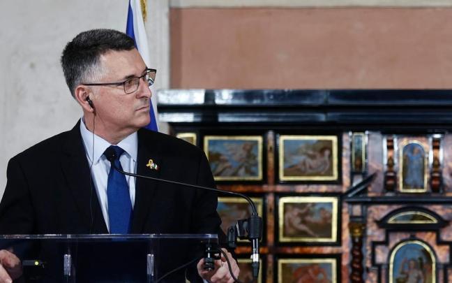 Guideon Saar, ministro de Exteriores israelí