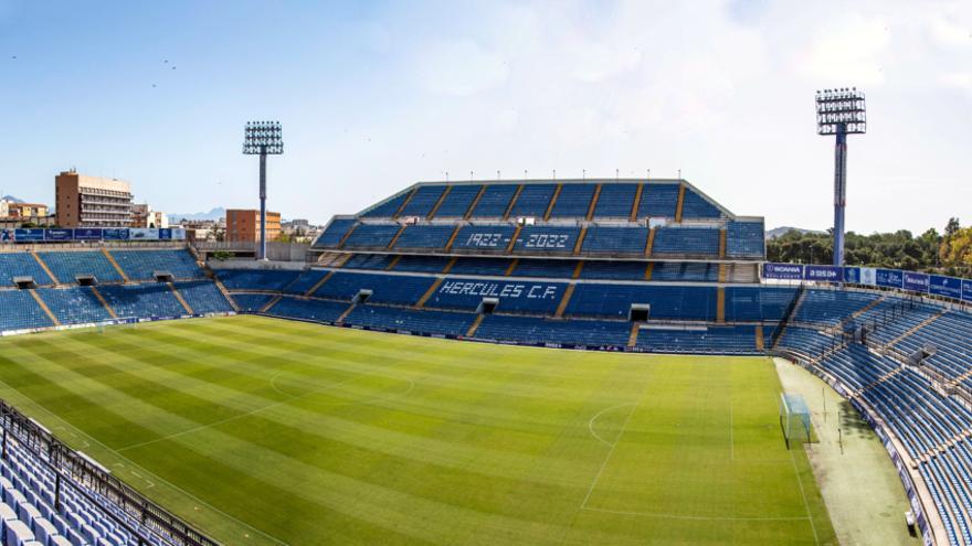 Estadio José Rico Pérez, del Hércules de Alicante FC