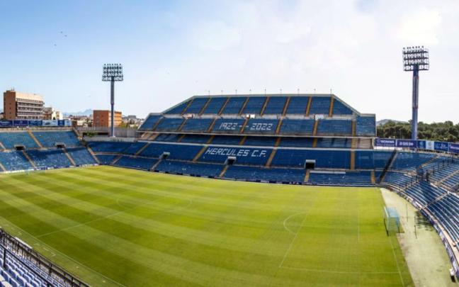 Estadio José Rico Pérez, del Hércules de Alicante FC