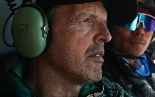 El alpinista italiano Simone Moro.