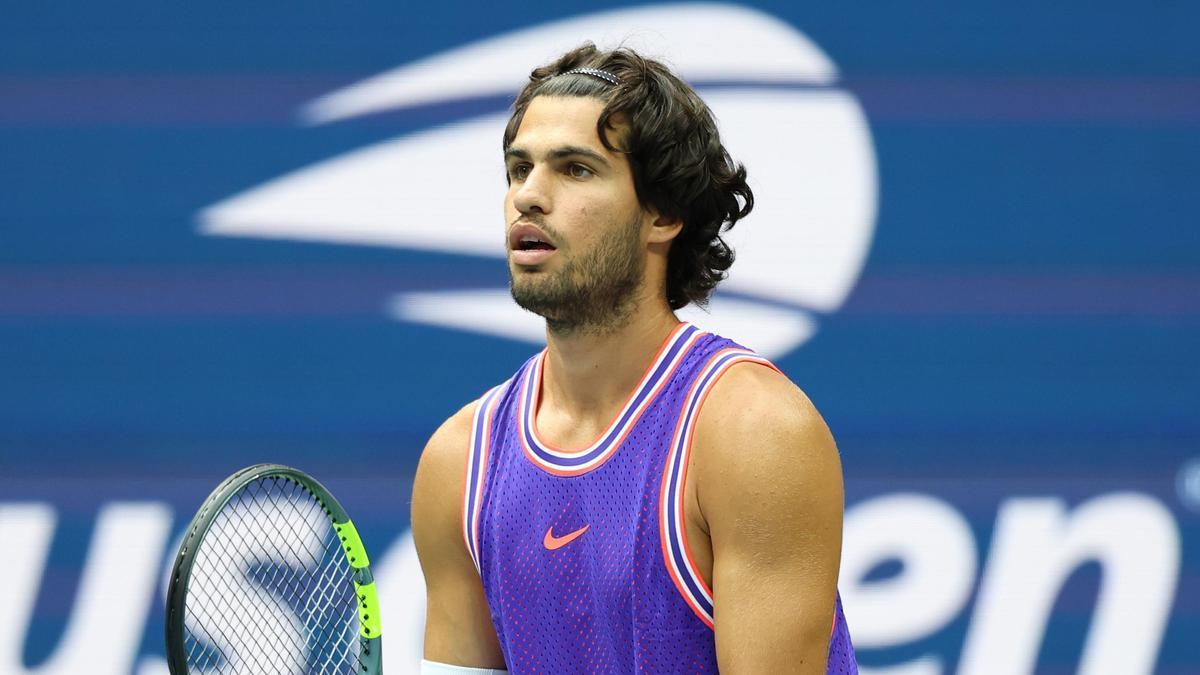 Carlos Alcaraz ha reaparecido en el US Open.