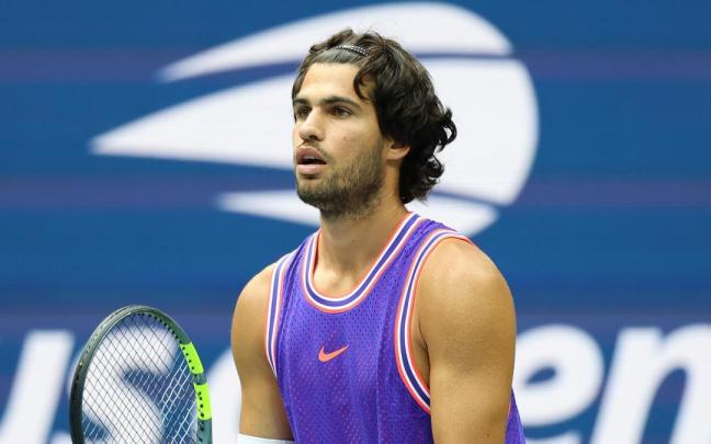 Carlos Alcaraz ha reaparecido en el US Open.