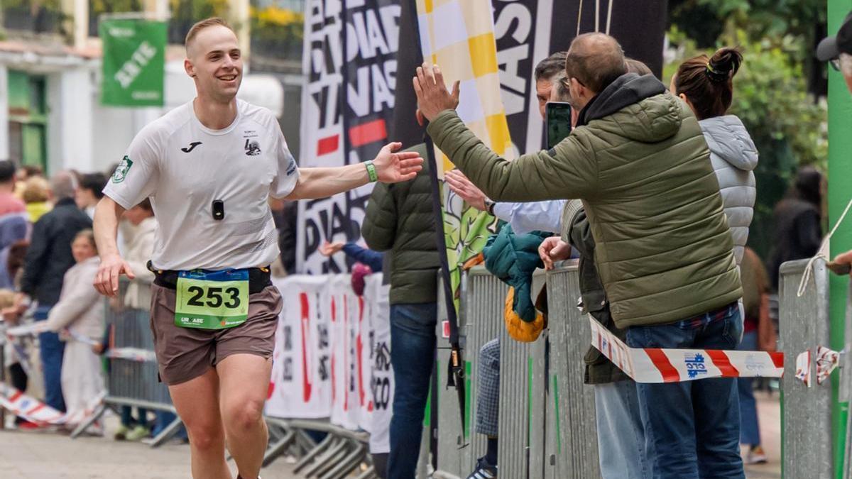 Ander Iribar, Orbel Explore, en una carrera.