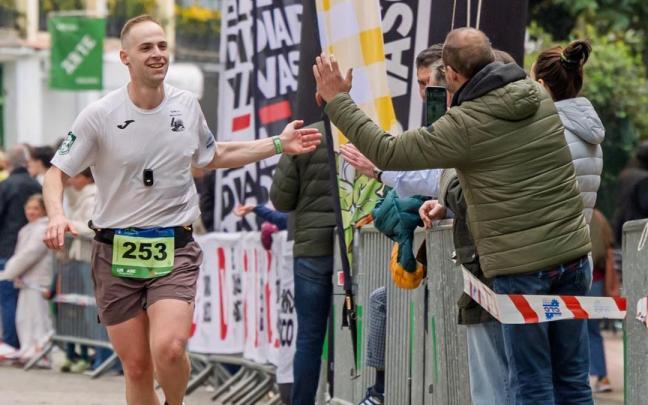 Ander Iribar, Orbel Explore, en una carrera.