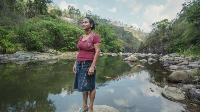 Una de las imágenes de la exposición 'Activistas por la vida'