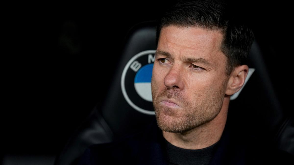 Xabi Alonso, durante su etapa en el banquillo del Real Madrid.