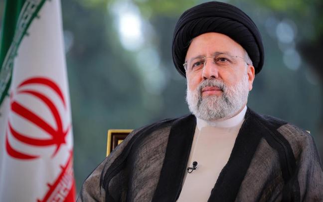 El presidente de Irán, Ebrahim Raisi.