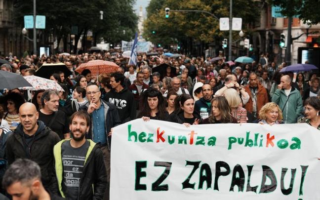 Manifestación de empleados públicos, en una imagen de archivo. / EP Manifestación de empleados públicos, en una imagen de archivo.