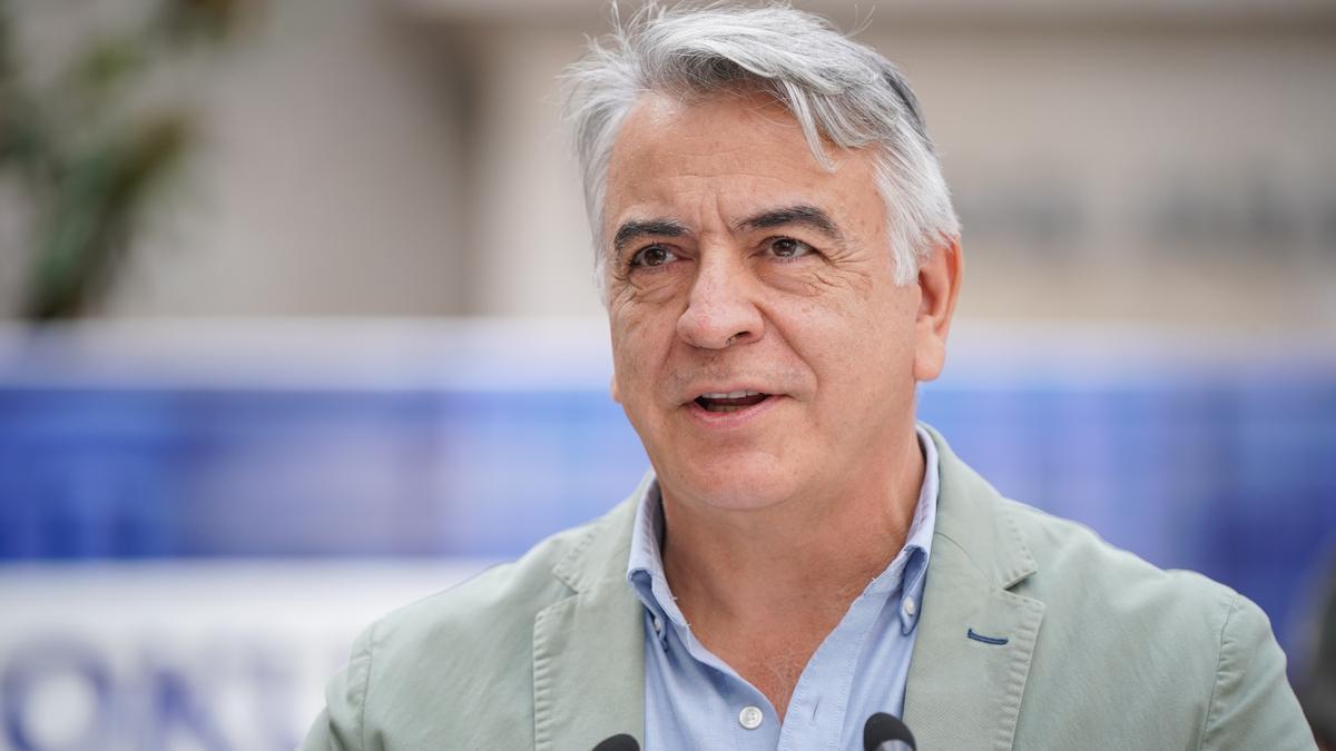 El presidente del PP de la CAV, Javier de Andrés, en una imagen de archivo