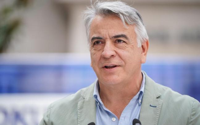 El presidente del PP de la CAV, Javier de Andrés, en una imagen de archivo