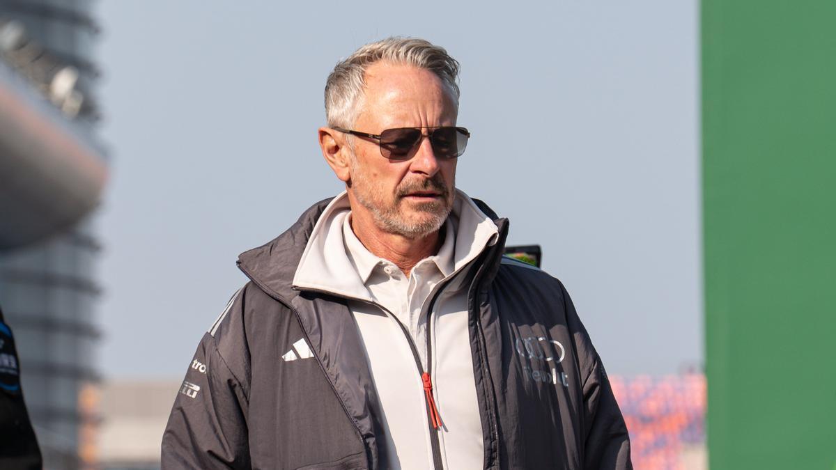 Jonathan Wheatley, antes de dejar su cargo como jefe de equipo de Audi.