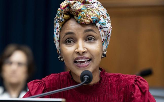 La congresista demócrata Ilhan Omar