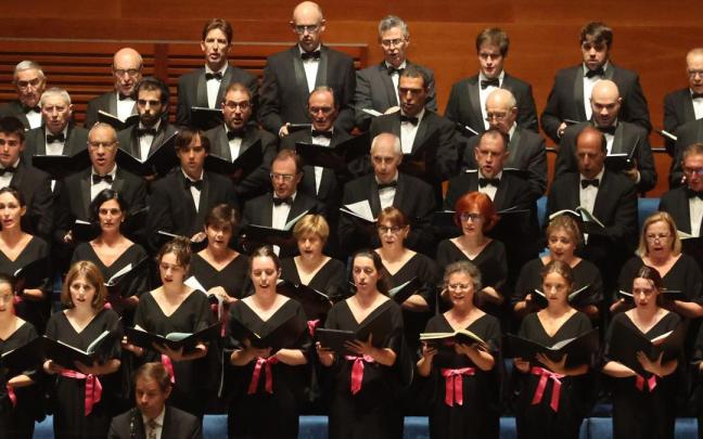 El Orfeón Donostiarra acompañará a los txistularis de Eibar en la conmemoración de su dilatada trayectoria / Iker Azurmendi El Orfeón Donostiarra acompañará a los txistularis de Eibar en la conmemoración de su dilatada trayectoria