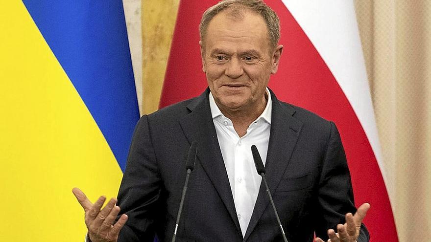 El primer ministro de Polonia, Donald Tusk.