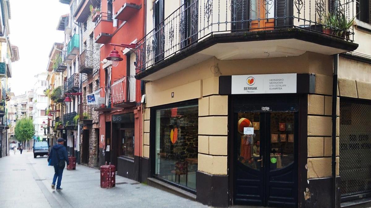 Oficina de la asociación de comerciantes Berriak
