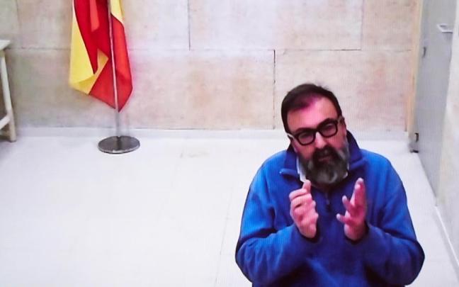 Koldo Garcia en una comparecencia.